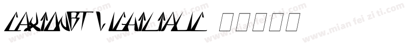 caxtonBT Lightltalic字体转换